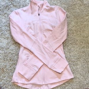 Light Pink Lululemon Workout Jacket